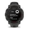 Smartwatch GARMIN Instinct E, 45mm, Negru cu curea Charcoal