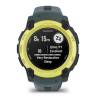 Smartwatch GARMIN Instinct E, 40mm, Electric Lime cu curea Twilight