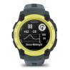 Smartwatch GARMIN Instinct E, 40mm, Electric Lime cu curea Twilight