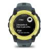 Smartwatch GARMIN Instinct E, 40mm, Electric Lime cu curea Twilight