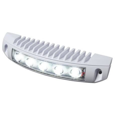 Lumina pentru punte cu 5 LED-uri albe 12/24V, 12.5W, 230x63x36mm