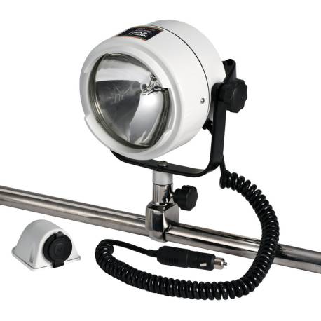 Proiector nautic cu halogen OSCULATI Night Eye, 12V, 100+100W