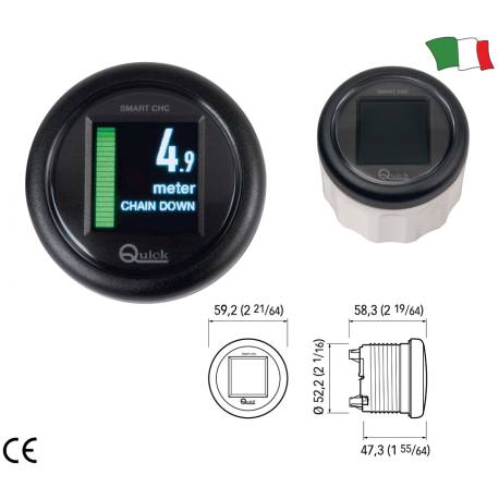 Contor pentru lant de vinci QUICK SMART CHC cu afisaj TFT 1.44"