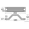 Zinc anode for Yamaha 100/300 HP