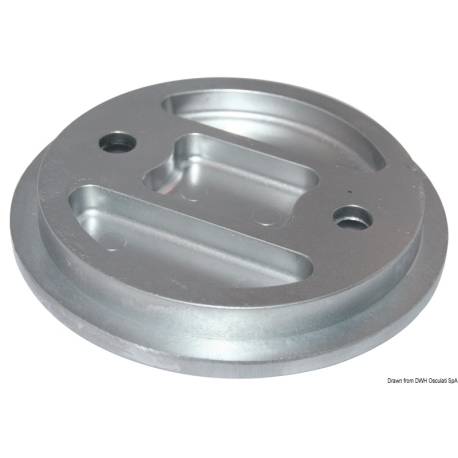 Aluminium flange anode for Verado