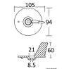 Anod de magneziu pentru motoare Honda 25-50CP