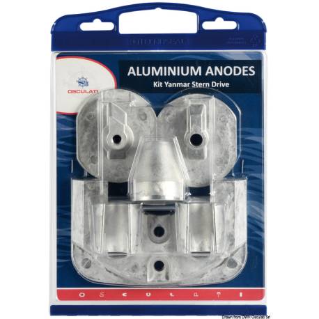 Kit anozi de aluminiu pentru Yanmar stern drive