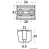 Zinc leg anode Volvo DPX