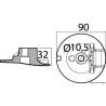 Anod de magneziu pentru motoare YAMAHA 200-350CP