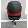 Scaun barca MYBOAT Bucket Seat Black Red, 62x62x52cm