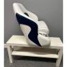 Scaun barca MYBOAT Bucket Seat Captain's Chair White and Blue Navy, 60x52x37-66cm