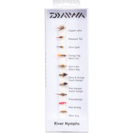 MUSCA DAIWA RIVER NYMPHS 10BUC/PL