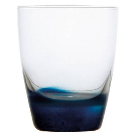 Set 6 pahare pentru apa Ecozen MARINE BUSINESS Party Blue, diametrul 82mm, 310ml