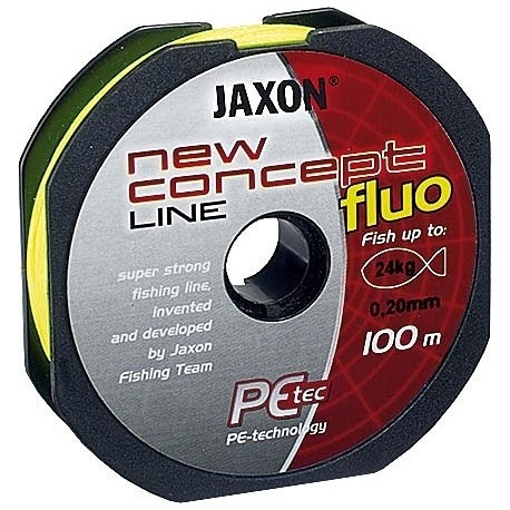 Fir textil JAXON CONCEPT LINE GALBEN FLUO 250m 0.30mm 40kg